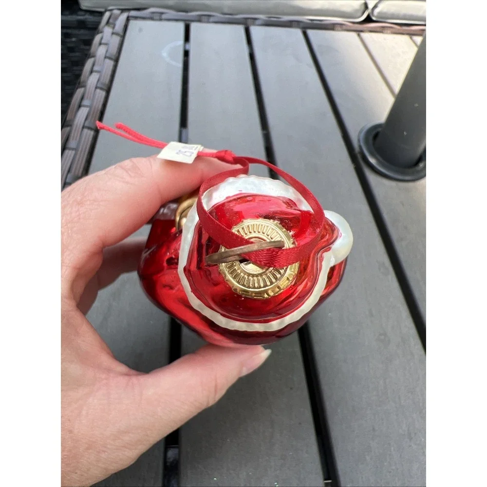 Kurt Adler Polonaise Father Christmas With Sack Ornament Hand Crafted by Komozja
